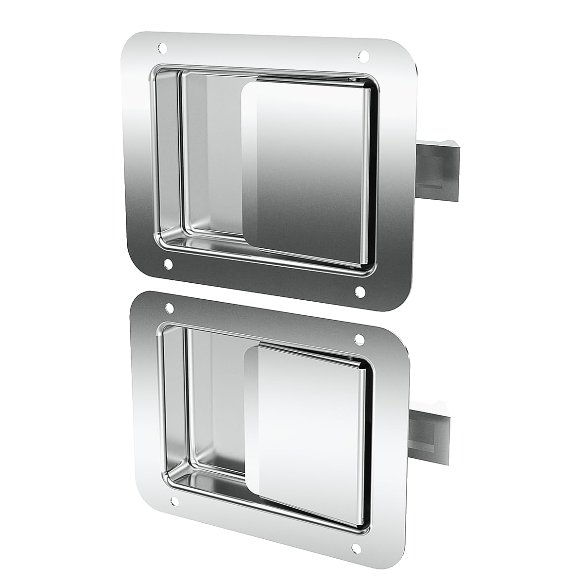 Amazon.com: TCH Hardware 2 Pack Steel with Zinc Plate Paddle Slam